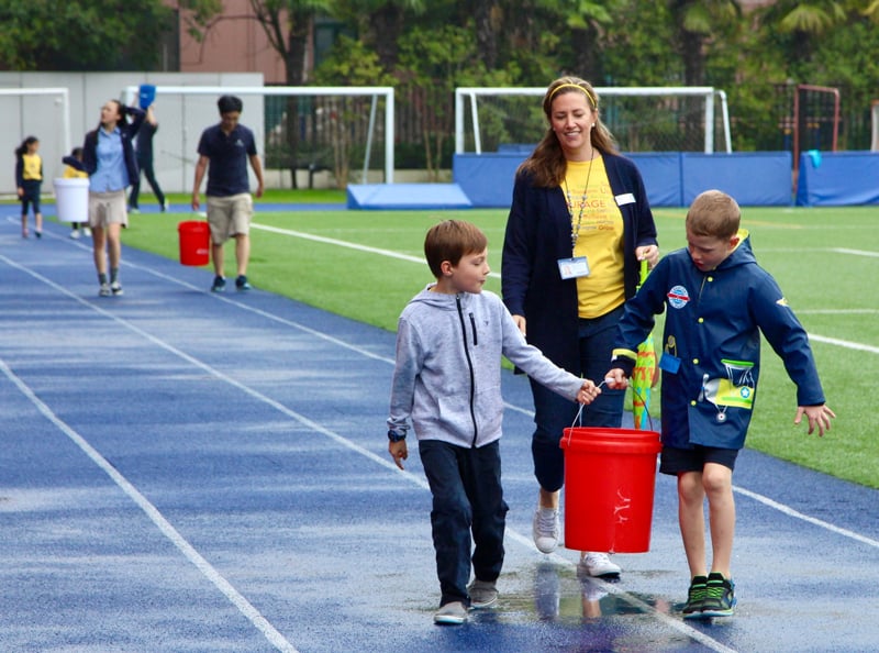 elementary-students-water-walk