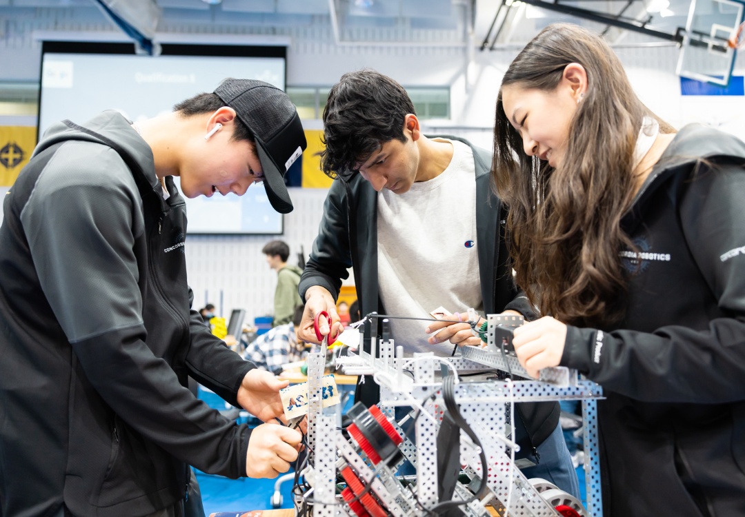 Concordia Brings Home the Win at Vex Robotics Competition