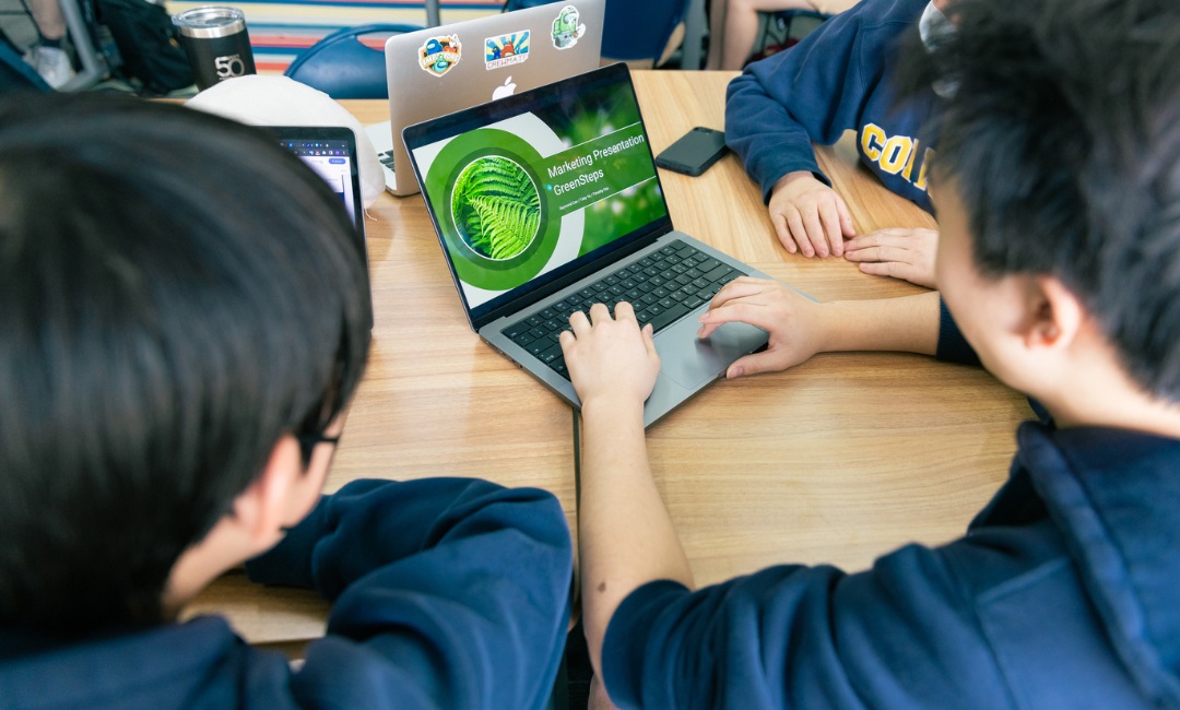 Applied Learning Class Designs Marketing Plan for Green Steps